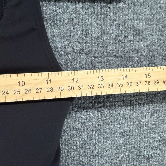 Lululemon Tank Top Womens 2 Align Black Cami Built in Bra Sleeveless Athleisure - Picture 5 of 6